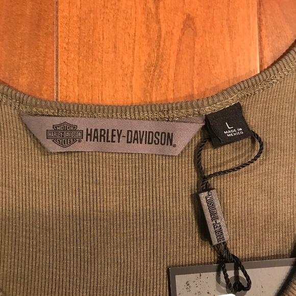 HARLEY-DAVIDSON NWT WOMEN’S AMERICAN MUSCLE LARGE TANK - Picture 4 of 6